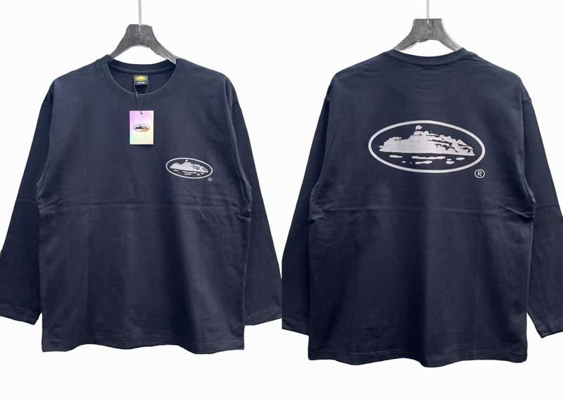 Skull Island Unisex Farbblock Buchstabenprint Raglan Langarm T-Shirt