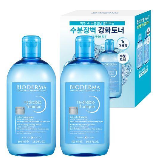 Bioderma Hydrabio Toner 500ml 2-pack Promotion