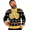 Unisex Funny Christmas Long Sleeve Shirt for Holiday Party Wear and Casual Everyday Outfits