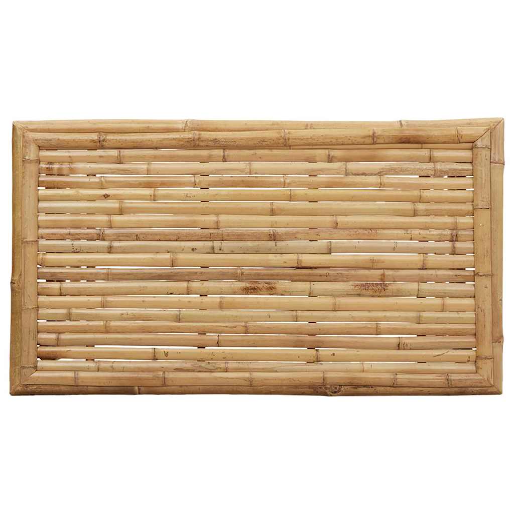 Coffee Table Brown 90 X 50 X 43 Cm Bamboo