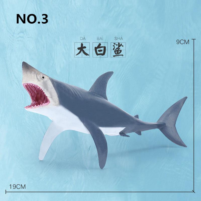 12 Styles Simulated Marine Sea Life Whale Shark Model Ocean Animals Dolphin Creative Home Decor Toys For Children Christmas Gift
