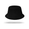 Custom Logo Pure Cotton Bucket Hat - Solid Color, Sun Protection for Outdoor Travel