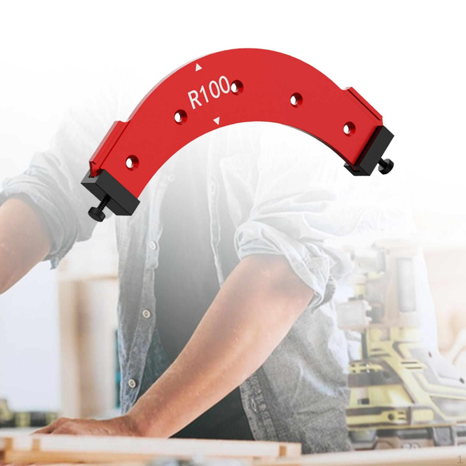 

Шаблон круглого угла для деревянных проектов, алюминиевый сплав 5 мм 100