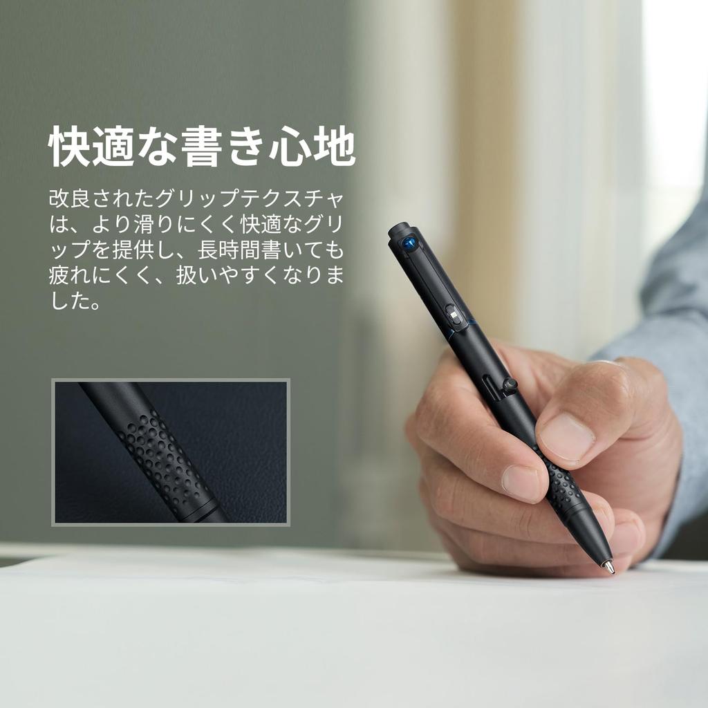 OLIGHT Glow Ballpoint EDC Rechargeable Pen Clip Green Light 120 Cat Office Replaceable Refills O'Pen Pen, Multi-Function Penlight, Light, Output,