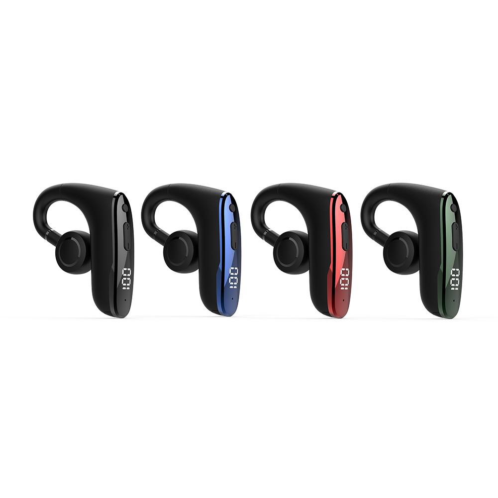 

Наушники для бега с одним заушным креплением, совместимые с Bluetooth 5.2 синий