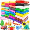 Eclet (Pack Of 1Air Dry Clay, Colorful Children Soft Clay, Creative Art Crafts, Gifts For Kids-Multi Color. Non-Toxic Mo