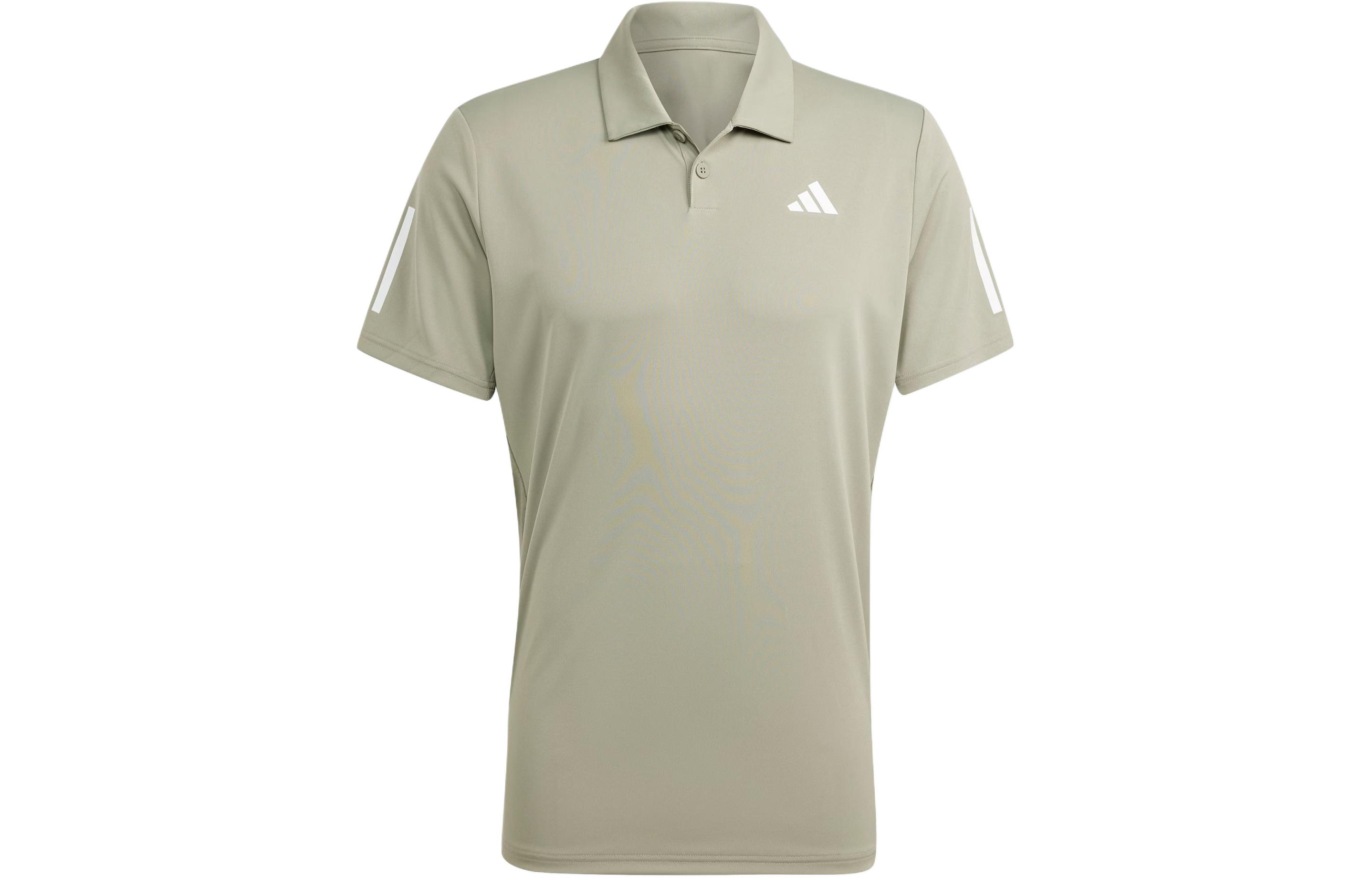 Adidas Club 3 Stripes Polo Shirt Polo Shirt Men s Pebble Silver Gray IY3215 XL