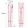 2in1 Electric Razors for Women Bikini Trimmer Facial Mustache Shavers for Ladies Body Underarms Legs Portable Painless Epilator