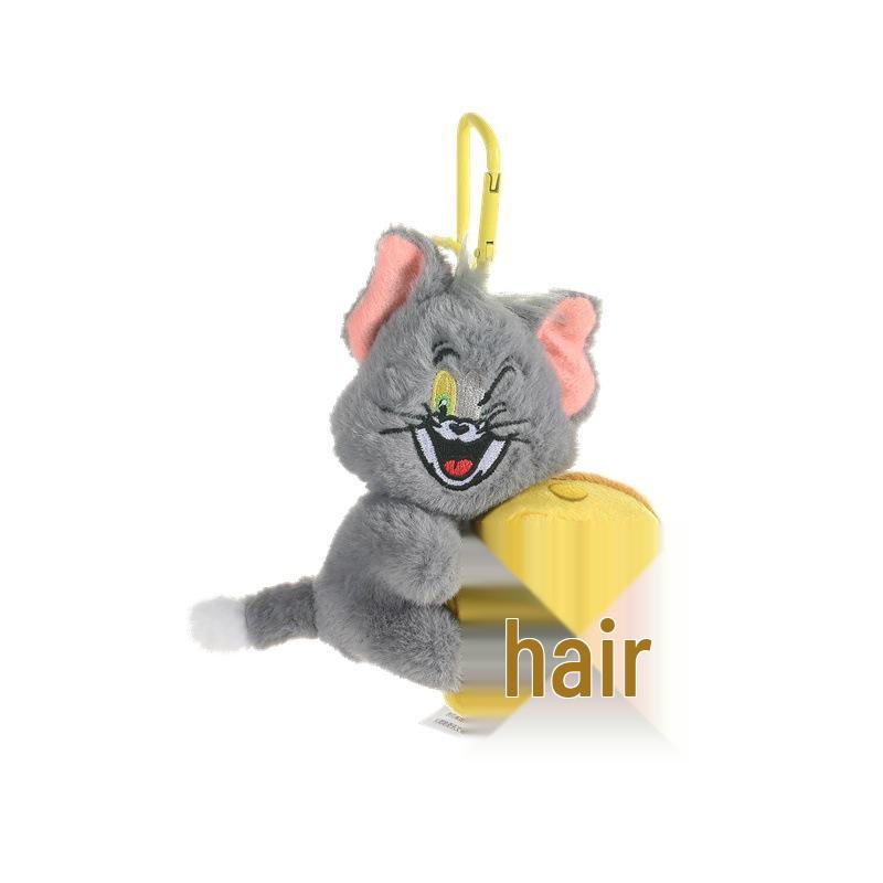 Tom & Jerry Plush Pendant: Tom Cat & Jerry Mouse Doll Ornament - Perfect Birthday Gift