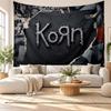 Korn Wall Tapestry, Soft Fabric Wall Hanging, Decorative Backdrop For Bedroom Home Wall Art