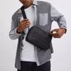 Coach Charter 24 Brand Logo Zipper Closure Leather Shoulder Crossbody Bag Medium Men Bags Black CV931-BLK