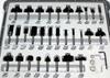 Milling Cutter Set 30 Pcs. 6mm Handle