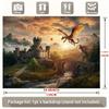 1Pcs Medieval Castle Giant Dragon Decoration Background Backdrop For Photo Studio Photo Booth Party