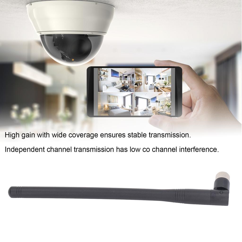 Antenna Folding 2.4G 4G Omnidirectional 8DBI High Gain SMA Male Head for Indoor Outdoor