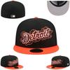 Detroit Tigers Embroidered Flat Brim Baseball Cap