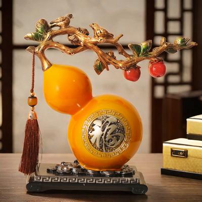 1 Antike Eingangsschränke Eingangstüren Desktop Kürbisse fulu Wohnzimmer Wein Statue Zimmer Bücherregal Home Office Schlafzimmer