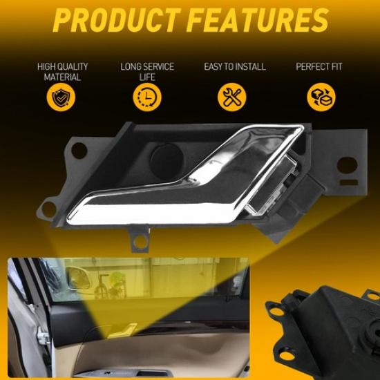 Door inner Handle Chrome Right Side for 2012 2013 2014 2015 chevy sport captiva