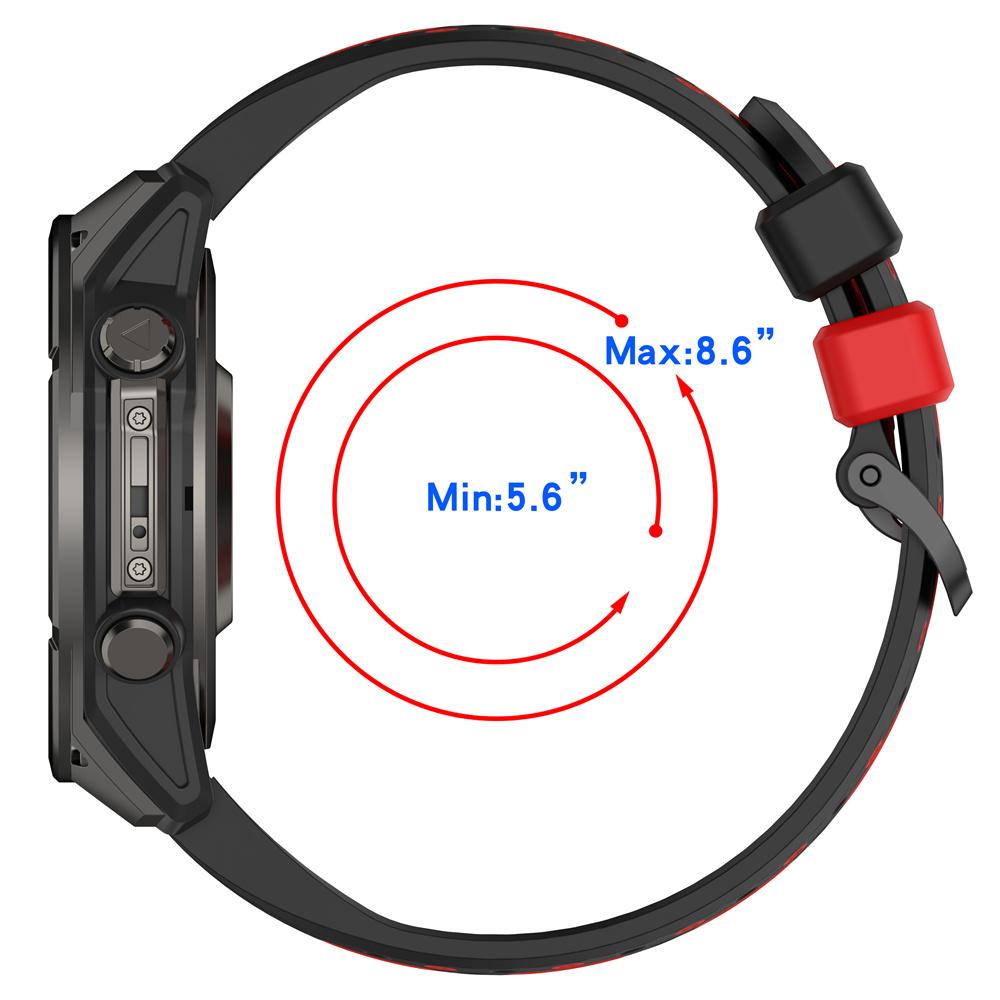 22mm 26mm Marine Silicone QuickFit Sport Strap For Garmin Fenix E 8 8x 7 7X/6 6X PRO/5 5x Puls/Epix Pro/Enduro 3/Tactix 8 7 Band