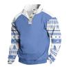 Men's Fleece Hoodie Casual Long Sleeve Sweatshirt