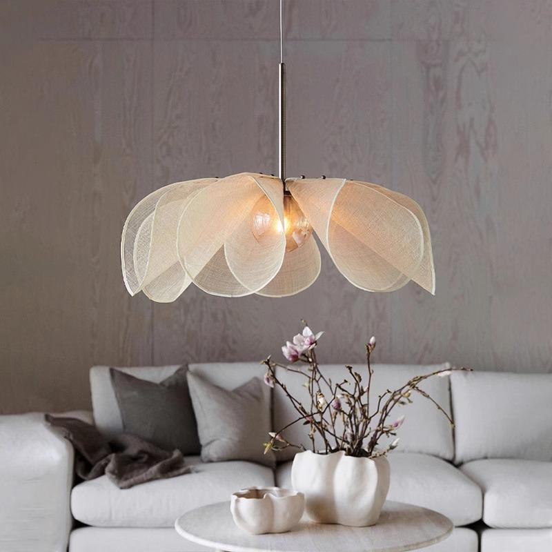 Nordic Vintage Floral Chandelier for Dining and Living Areas