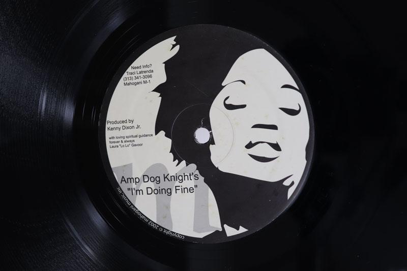 

12inch Record AMP DOG KNIGHT Im Doing Fine MAHOGANIM1 Mahogani Music 2002 US Dance Electronica Used