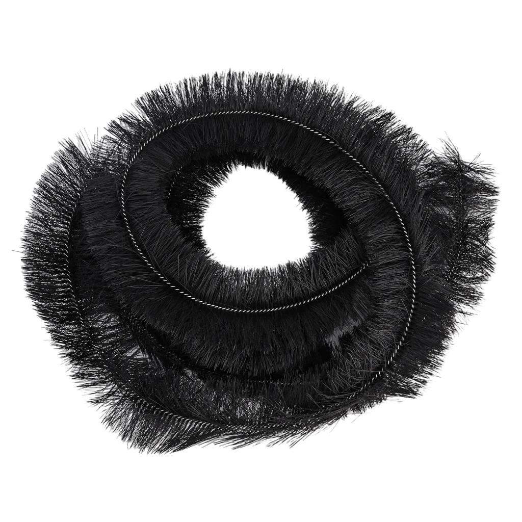 New Practical Gutter Guard Brush For Roof Downpipe 4 Meter Effective Filter Promotes Water Flow Protection Brush