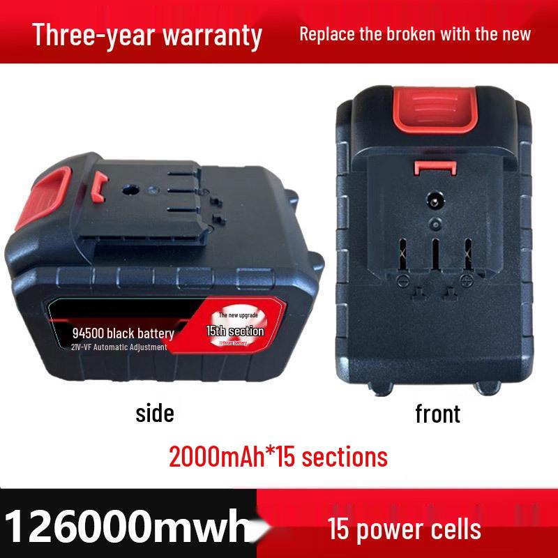 21V Rechargeable Handheld Drill with Large Capacity Lithium Battery