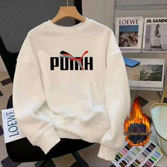 Autumn/Winter 2025 High-End Trendy Unisex Versatile Design Fleece Sweatshirt