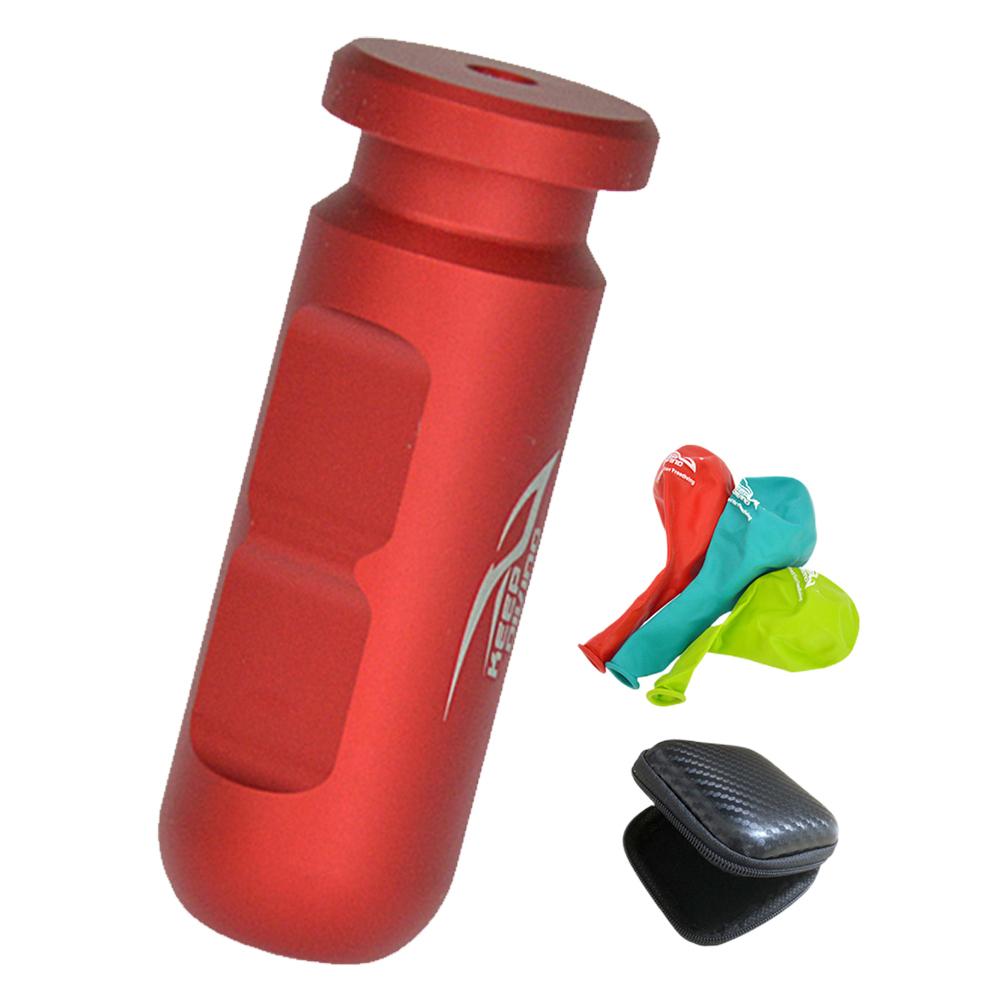 

Инструмент для практики апноэ Френзеля под водой Анодированный алюминиевый сплав Инструмент для практики фридайвинга Улучшить результаты во фридайвинге красный