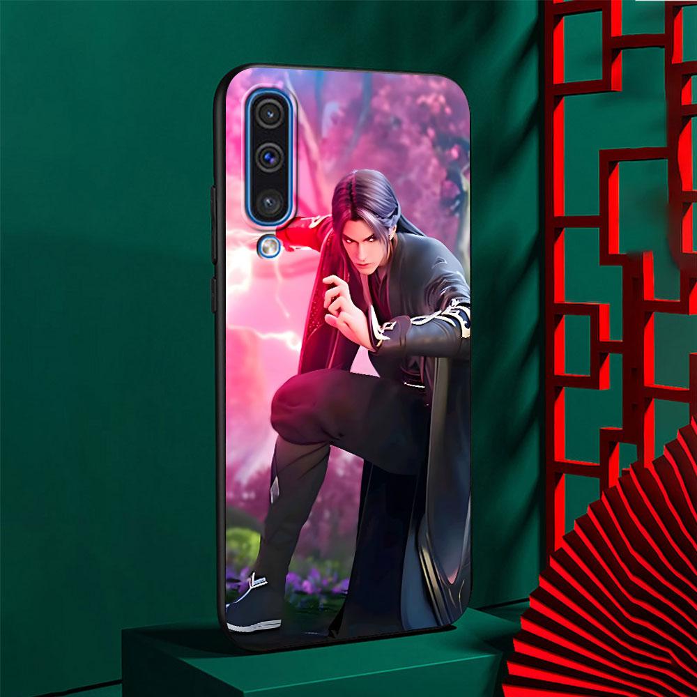 Anime Jade Dynasty Case for Samsung Galaxy A03 A04s A20 A30 A20e A70 A70s A50 A40 A30s A50s A20s A10s A10 TPU Black Phone Cover