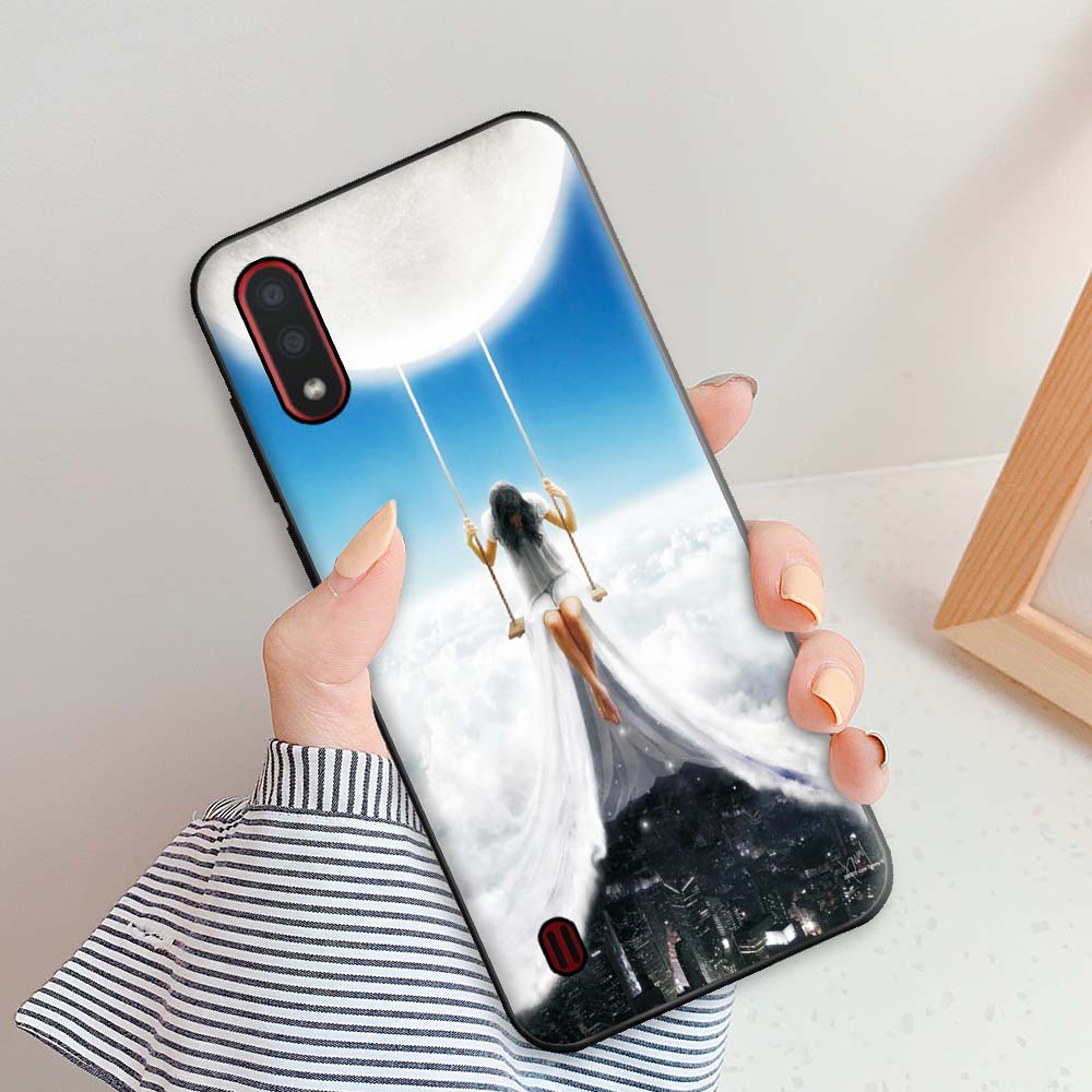 Case For Samsung Galaxy A01 Case A01 Bumper 5.7inch Soft Silicon Back Cover Phone Case For Samsung A01 GalaxyA01 A 01 A015 Coque