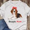 Beagle Mom T-Shirt: Funny Dog Lover Tee