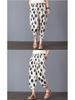 2023 Women's Cotton Linen Slimming Printed Harem Pants - Versatile, High-Quality Cropped Design