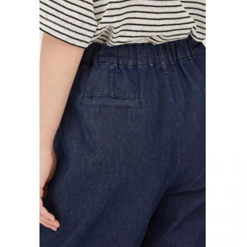 Benetton Back Banding Short Jar Denim Pants Badpb5531