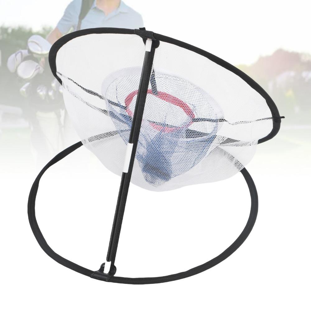 2pcs Foldable Chipping Net Catch Pocket Golf Net Portable Golf Practice Net  Outdoor