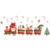 1PCS Christmas Train Holiday Window Decoration Wall Sticker for Living Room Decoration Wall Decal20*30CM