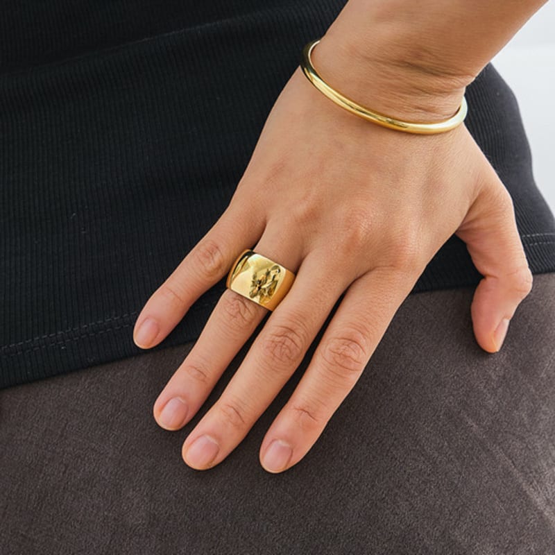 cotoit cotoit scallop bold ring