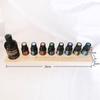 9-Grid Wooden Essential Oil Display Stand for doTERRA (Oils Not Included)