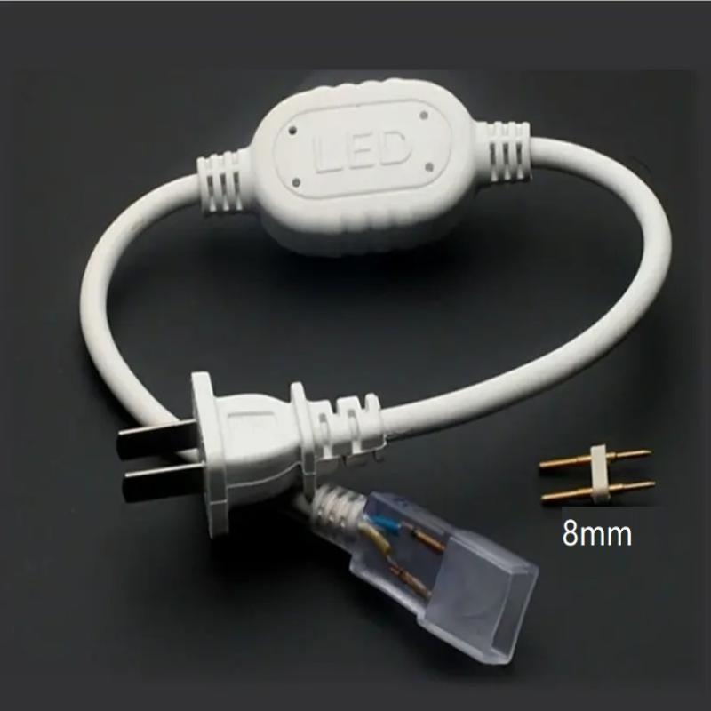 New Sale 220v 110v Power Supply Lighting Transformer Driver Switch For 3014 3528 5050 Led Strips Power Plug Adapter Accessory
