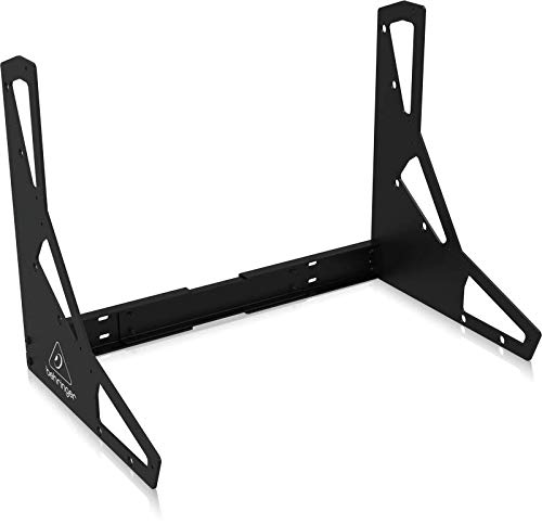 Behringer Eurorack Compatible Synthesizer Stand 3-Tier Holds Up to 3 Same-Size Synthesizers Black