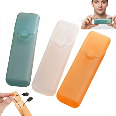 Creative Portable Toothpick Box Transparent Classification Mini Storage Boxes Object Finishing Box Household