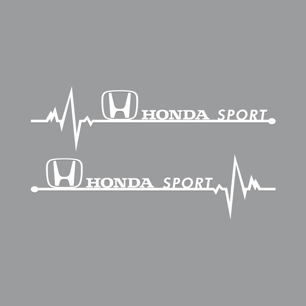 Car Styling Body Side Windows Decal Logo Sticker Decor Accessories For Honda Mugen Power Civic Accord Odyssey Jazz CRV Spirior