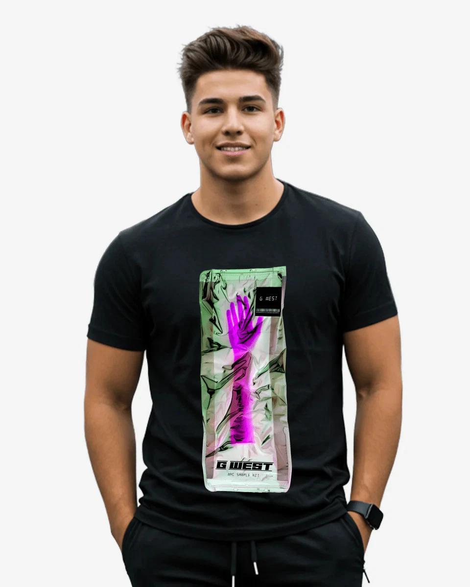 G West Hand Bag black tee L