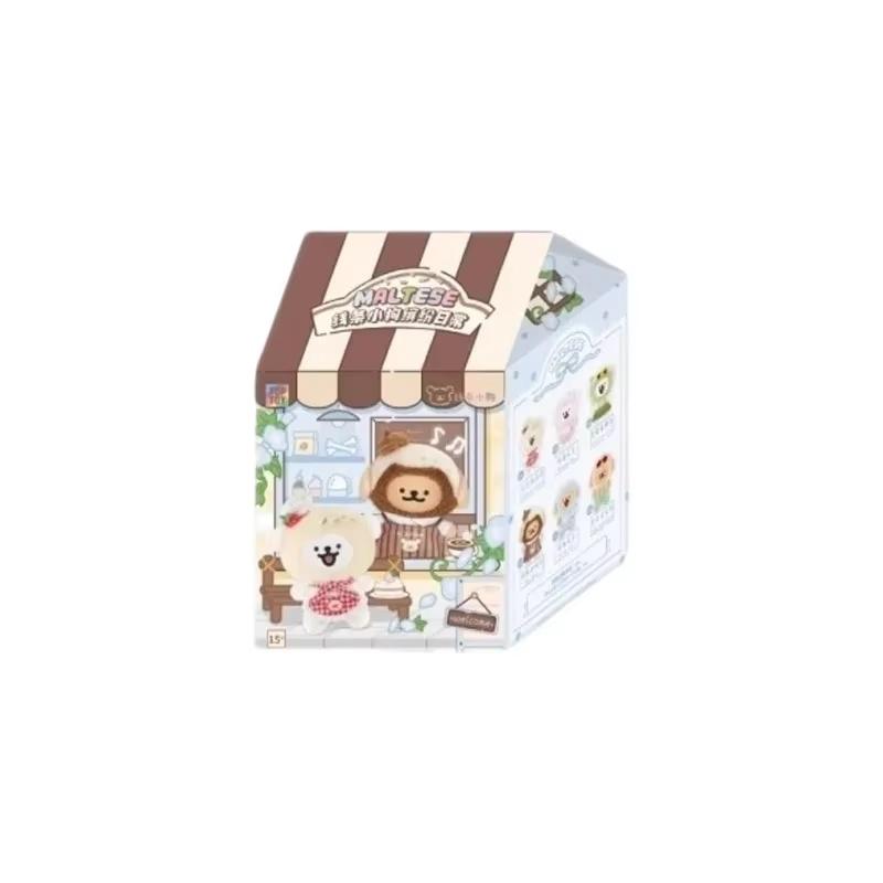 

Top Toy Maltese Line Puppy Colorful Daily Series Plush Box Suprise Vinyl Peluche Pendant Dolls Bag Decor Children Toys