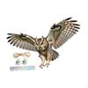 Decorative Hanging Bird with Rope And Ribbon PP Ornament for Fence Patio Garden Outdoor