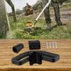 1 Set Loop Handle Bar Accessories Black Easy Installation
