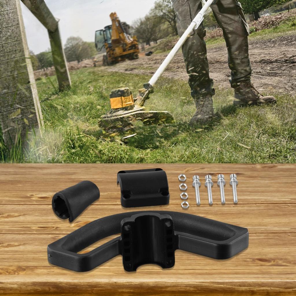 1 Set Loop Handle Bar Accessories Black Easy Installation