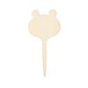 Handmade Wooden Flower Stakes for Garden Plant Identification