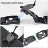 Comfortable Fit Backpacks Chest Strap With Quick Magnetic Snap, Adjustable For Comfort During Hiking And Travelling
