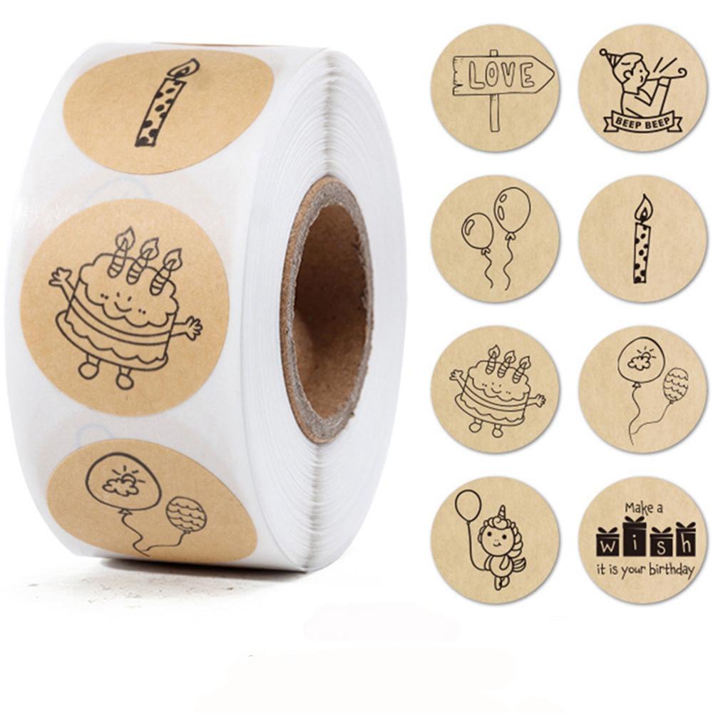 Custom Items Custom Label Sticker Happy Birthday Scrapbooking & Stamping X080